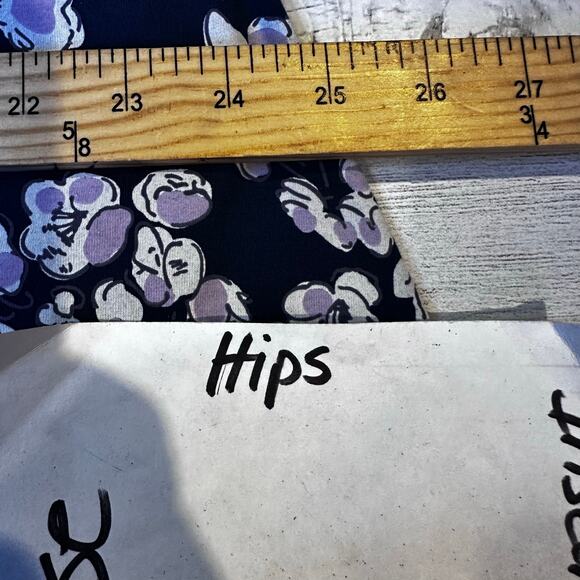 Pact Blue Floral Dress - Picture 7 of 9